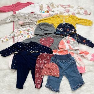 6 Months Baby Girl Fall/ Winter Clothes LOT